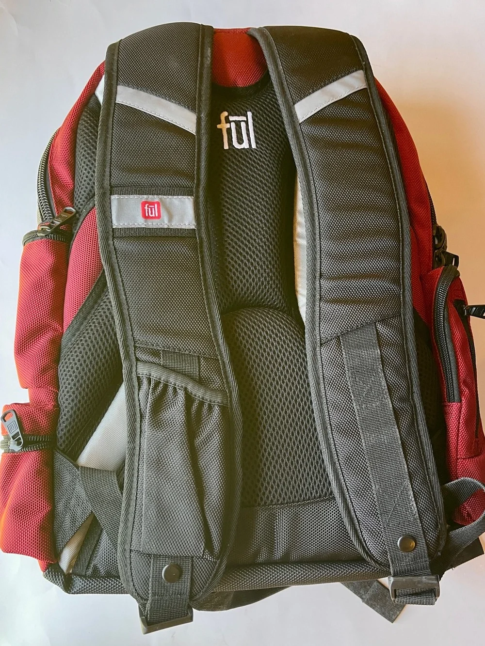 Ful Tennman Laptop Backpack Ballistic Nylon Multi-Pocket Tech Bag